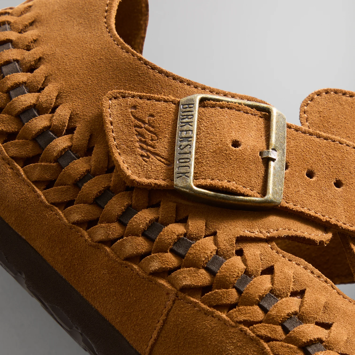 FW24 | Kith for Birkenstock London Braided Shearling | Mink | 40 