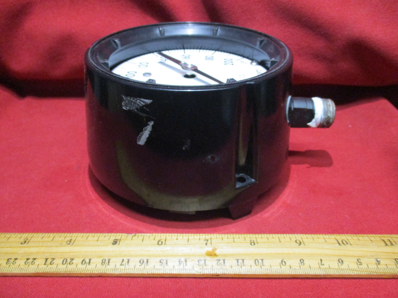 Ashcroft Duragauge 451279AS04L200 Bronze Tube Brass Socket 1/2" NPT