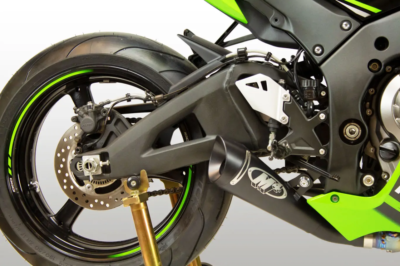 Black Gp19 Slip on Exhaust M4 Ka9902-gp19 for 16-19 Kawasaki Zx10r