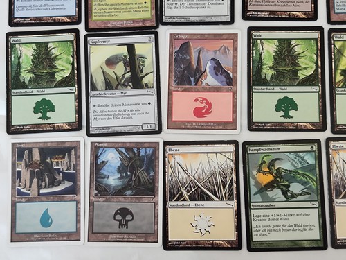 Aus einer Auflösung: alte Magic Karten mit leere Mirrodin Deck Box als Konvolut - Bild 5 von 18
