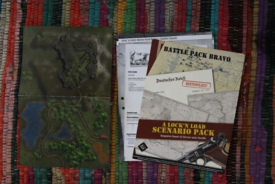Lock N Load Battle Pack Bravo w./Map of Colditz Castle (LnL)