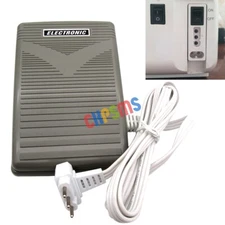 Foot Control Pedal 3 Prong Cord Fits Janome (Newhome) 1600P-QC, 6125QC, CE2200