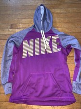 Nike Therma Fit Purple Hoodie Sweater size Small