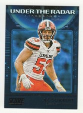 Joe Schobert 2020 Score Under The Radar Card; Cleveland Browns