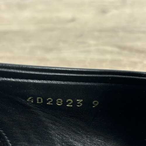 Prada Mens 9 US Logo Loafers Black Slip On 4D2823 Shoes Made In Italy NO BOX - Picture 19 of 20