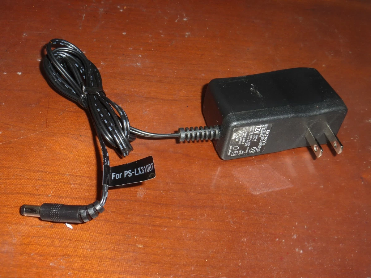 Genuine Sony PSLX310BT TURNTABLE Original OEM Power Supply Adapter
