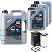 MotoröL Set Top Tec 4600 5W-30 8 Liter + ÖLfilter FüR Chrysler Crossfire 3.2 SRT