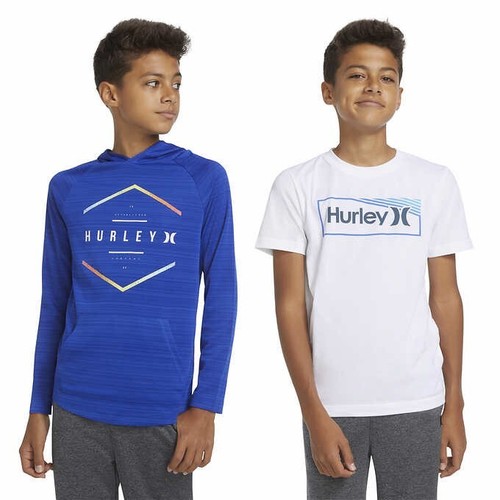 Hurley Lightweight Hoodie & Tee Boys Large 14/16 - Picture 2 of 10
