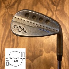 Callaway Jaws MD5 Raw Sand Wedge SW / 56  Stiff Flex Steel Shafts 35.5  