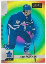 2017-18 O-Pee-Chee Platinum Color Wheel #60 Mitch Marner Toronto Maple Leafs