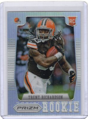TRENT RICHARDSON 2012 PRIZM PRIZMS FOOTBALL SILVER RC REFRACTOR RARE No. 235