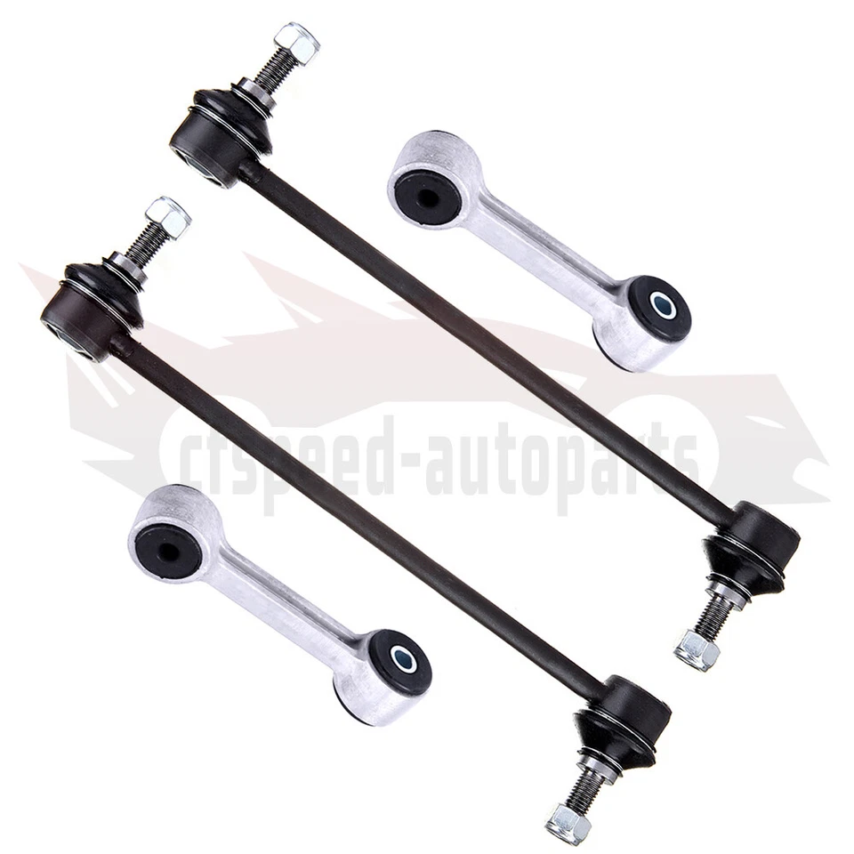 4PCS Front Rear Sway Bar End Link For BMW 323i 1999-2000 325i 330i 2001-2005 - Image 3 of 4