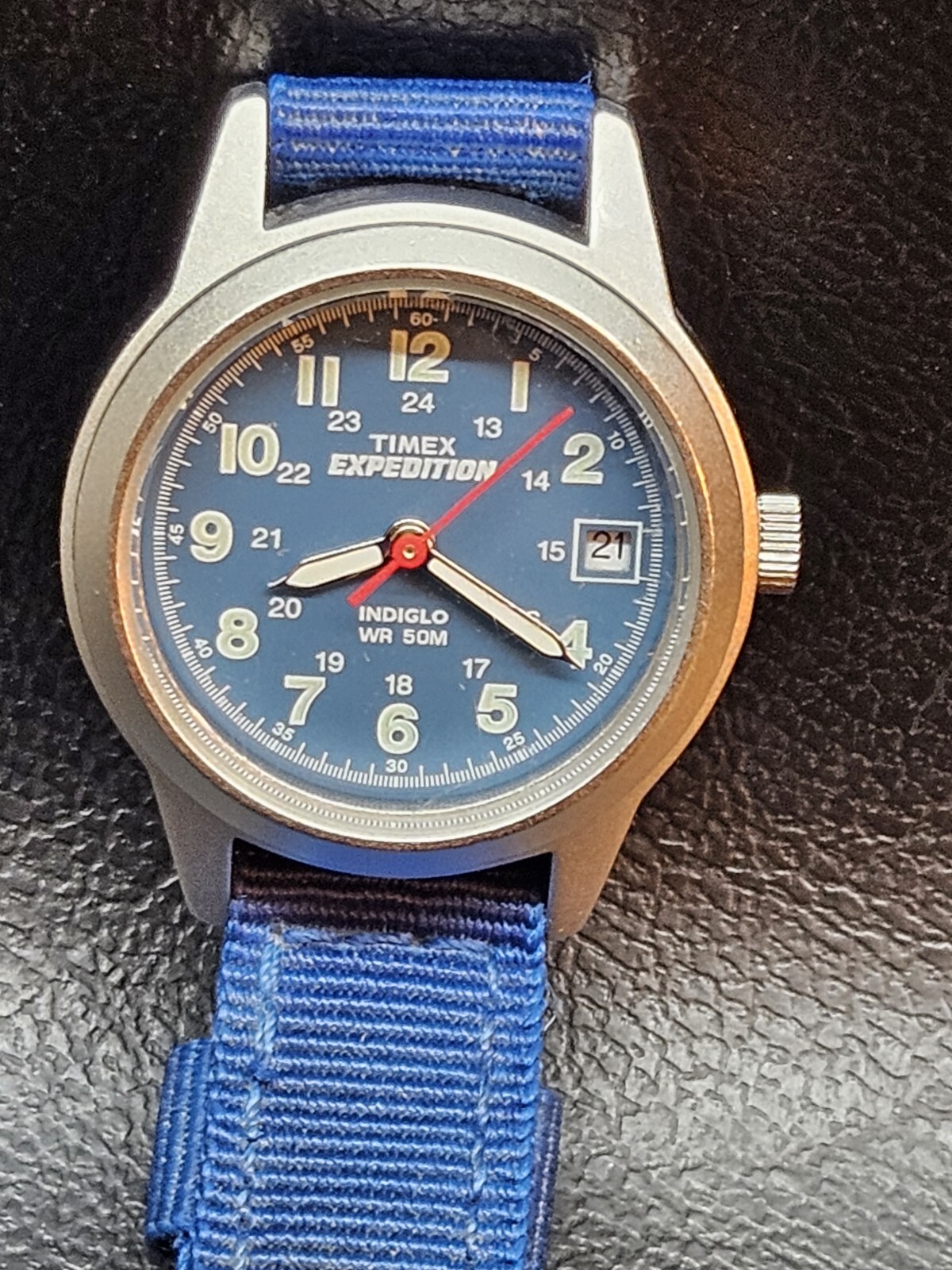 Vintage Timex Expedition Indiglo WR 50m Unisex Watch 4 Parts Or Repair