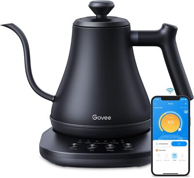 Govee Smart Electric Kettle, WiFi Variable Temperature Control