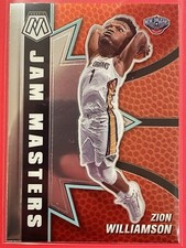 2020-21 Panini Mosaic Zion Williamson Jam Masters #1 Basketball Pelicans