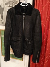 Rare Iro 1150  Womens Shearling Jacket Coat S...