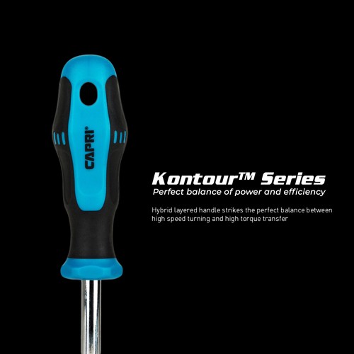 Controlador de tuercas Kapri Tools Kontour, SAE 11/32 a 7/16" y métricas de 5,5 a 10 mm - Imagen 3 de 20