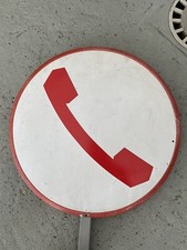 Insegna Telefono Vintage