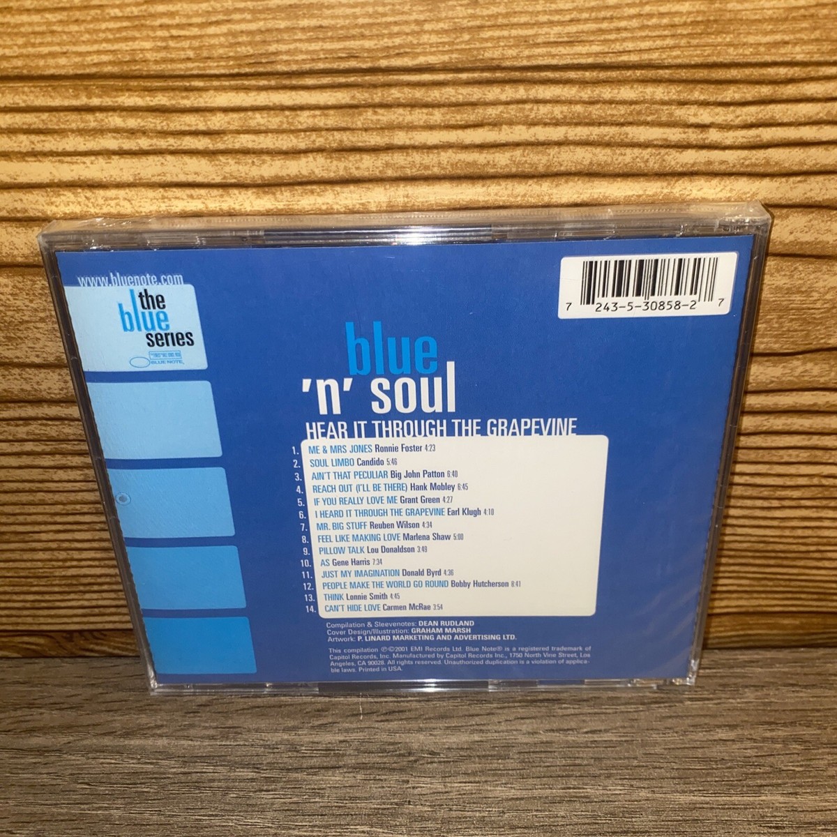 Blue N Soul Hear It Through The Grapevine CD Blue Note Series