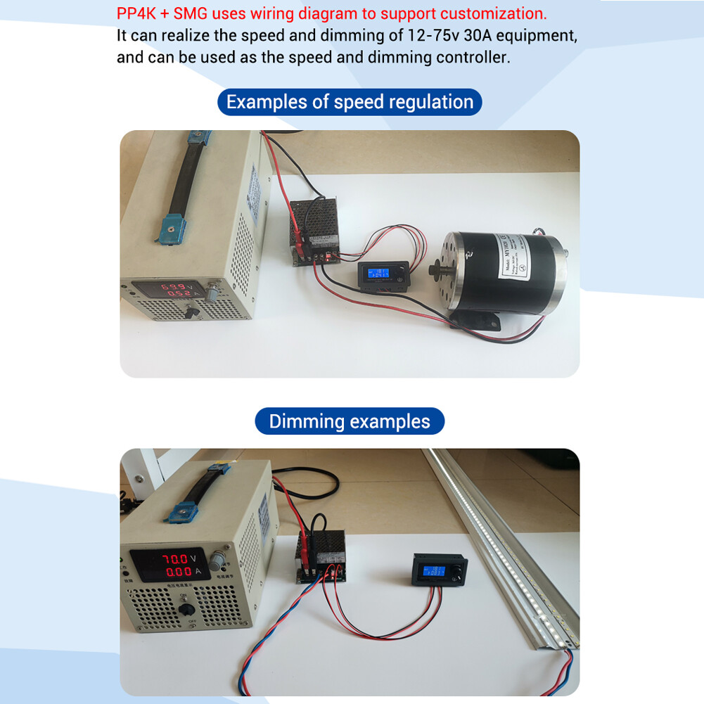 ZKPP3K/PP4K PWM Pulse Generator Motor Speed Controller Regulator DC 3.
