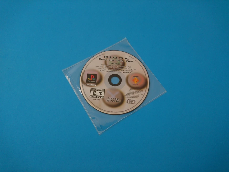 PLAYSTATION 1 KIOSK DEMO DISC (2004-2005) PS1 - NEW SEALED IN ORIGINAL SLEEVE - Image 2 of 4