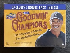 2021 Upper Deck Goodwin Champions Blaster Box Brand New Factory Sealed