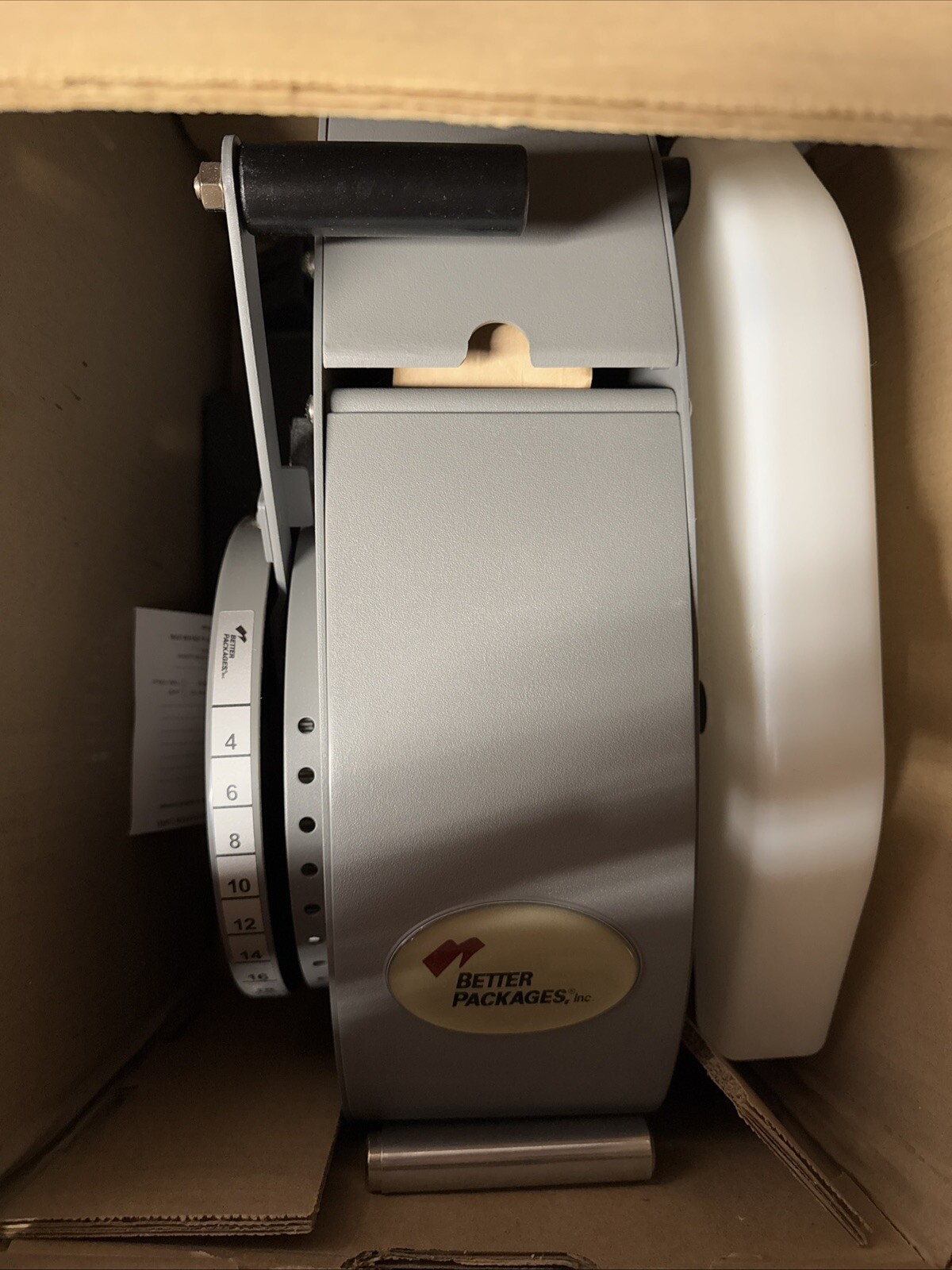 Better Packages Inc Gummed Tape Dispenser .  Make Packaging Easy. Cool Stuff