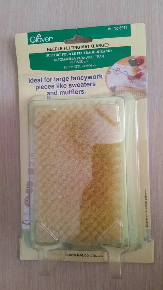 CLOVER Felting Needle Mat Large  Art No. 8911 New In Package - Image 2 of 4