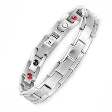 Gorgeous Magnetic Bracelet Men Women Restore Balance Energy Arthritis Pain RX