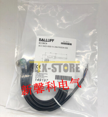 5PC Brand New BALLUFF BCC08CN 3m Sensor&Proximity Switch