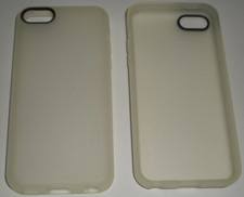 Lot of 2 Incipio NGP soft gel cases for Apple iPhone 5c, White Matte, Brand New