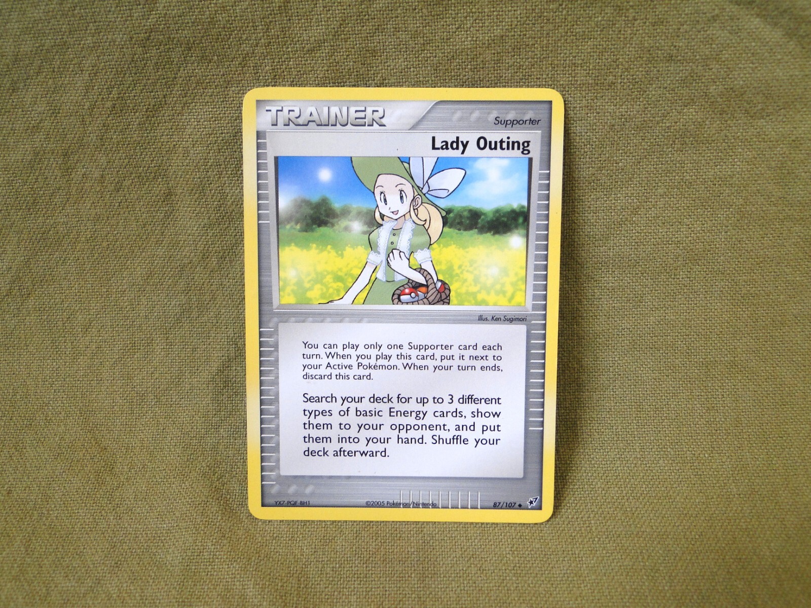 Pokemon Trading Card - EX Deoxys: Lady Outing 87/107