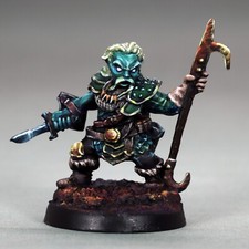 painted miniature Derro Captain Reaper fighter ranger dnd rogue duergar dwarf bg