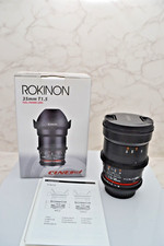 Rokinon Cine DS 35mm T1.5 AS IF UMC Full Frame Cine Lens f/ Canon EF- DS35M-C