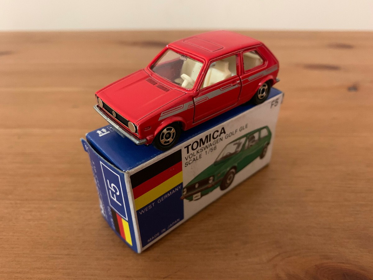 Tomica F5 Volkswagon Golf GLE Made In Japan | eBay