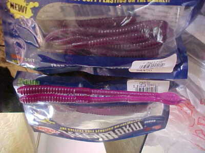 Mann/'s #1 Selling Bass Worm since 1967 BLB6-20 in BLUEBERRY for BASS//Pike