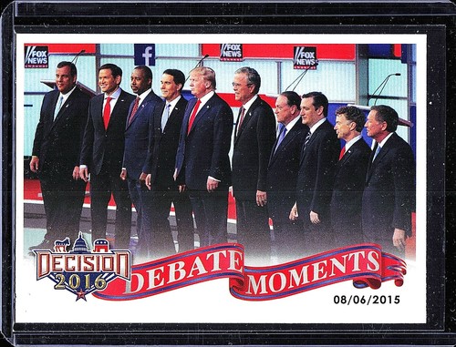 👀2016 Decision Political cards- "BASE #1 - #110 + INSERTS"!! - YOU PICK!!📈 - Picture 139 of 230