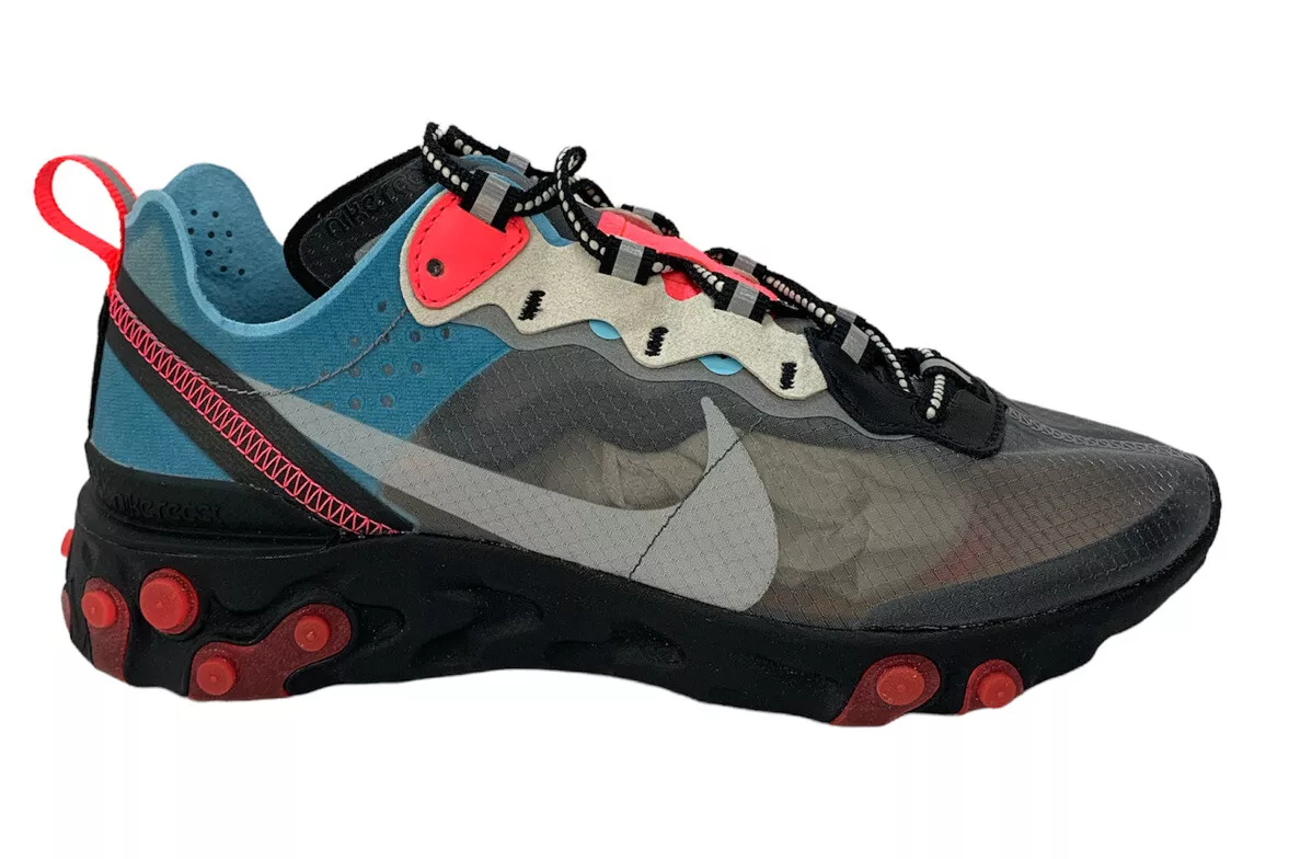 Nike react element blue chill best sale solar red