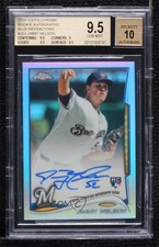 2014 Chrome Image Variation Blue Refractor Rookie Jimmy Nelson BGS 9.5 Auto g4c