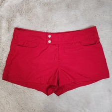 Vintage Mossimo Red Board Shorts Swim Skate Surf Y2K Delias Alloy Vtg