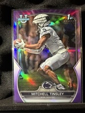 Topps 2022 Bowman Chrome Mitchell Tinsley 1st Bowman Purple #72 329/399 Penn 