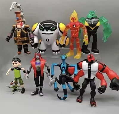 Ben 10 Action Figures Set of 9 Toys Brand New