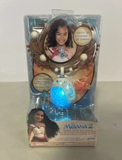 Disney Moana 2 Light-Up Necklace with Sea Shell- NEW  