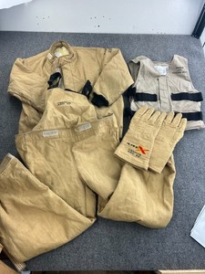 Oberon ARC 65 Jacket Bib Pants Gloves Cooling Vest Flash Bib Overall Safety Set