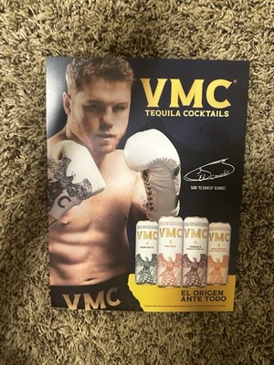 VMC Tequila Cocktails Variety Pack Promotional Display Box El Origen Ante Todo
