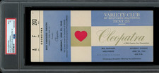 CLEOPATRA / 1963 Special Pantages Screening Movie Ticket, Elizabeth Taylor PSA 1