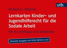 Lernkarten Kinder- und Jugendhilferecht für die Soziale Arbeit | Wabnitz | Buch
