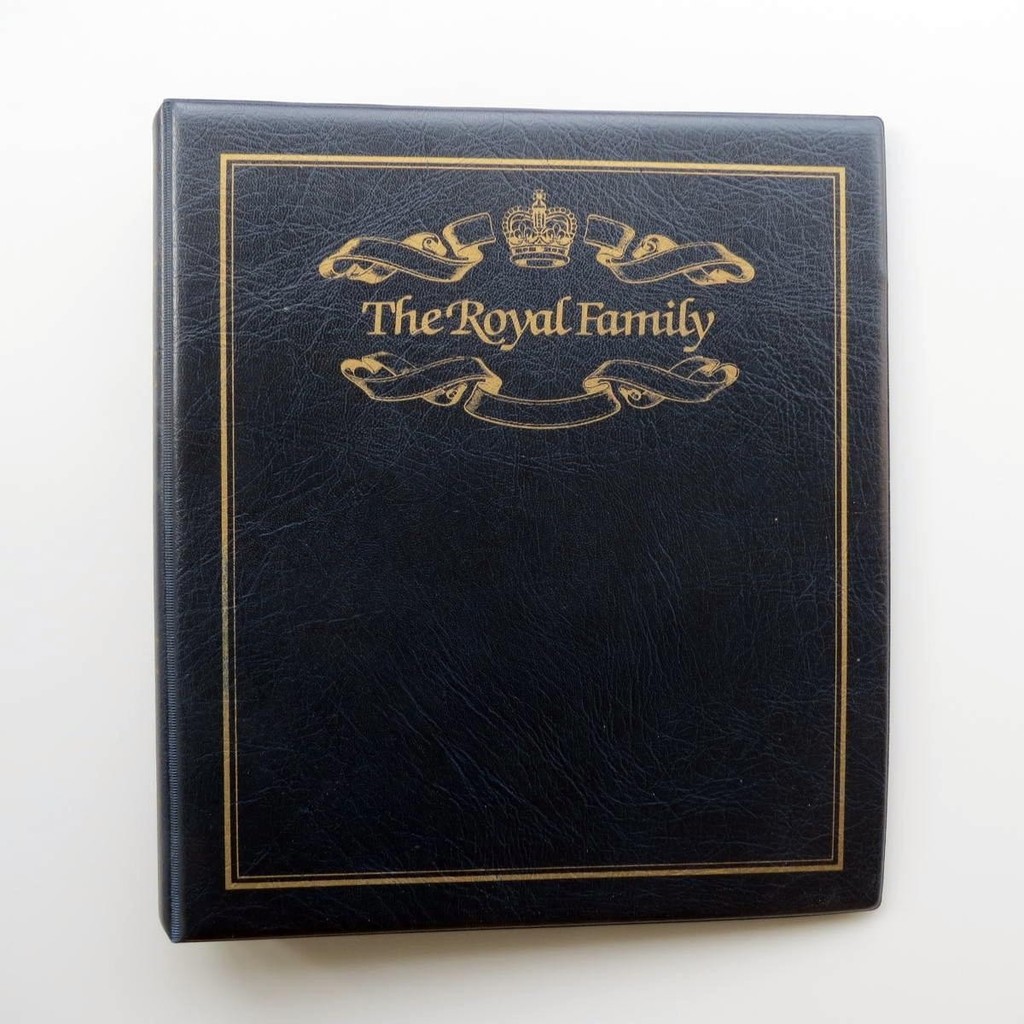 Coin Cover Album - FDC Binder - PNC Folder The Royal Family