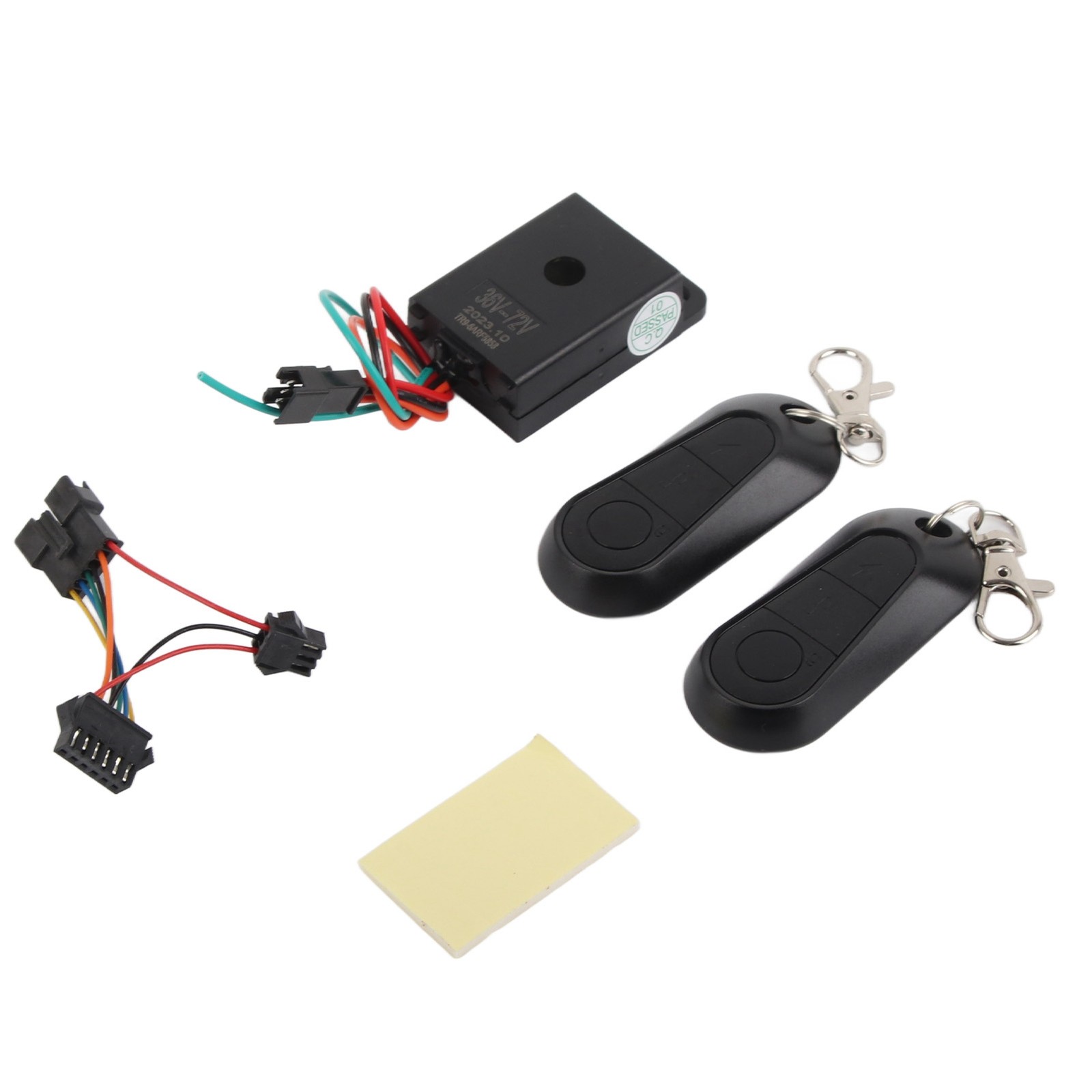 Electric Bike Alarm System Easy Installation Anti Theft Device For Scooters Plas
