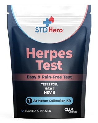 Better Life Science atHome HSV Test Kit   Health Screening Kit for Men & Wome...